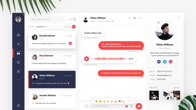 Messaging UI